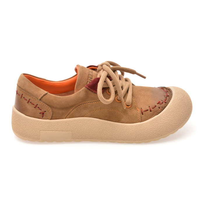Pantofi  GRYXX bej, 3158, din piele naturala