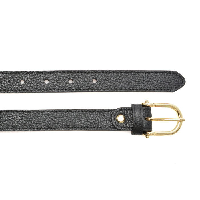 Curea EPICA neagra, F31, din piele naturala