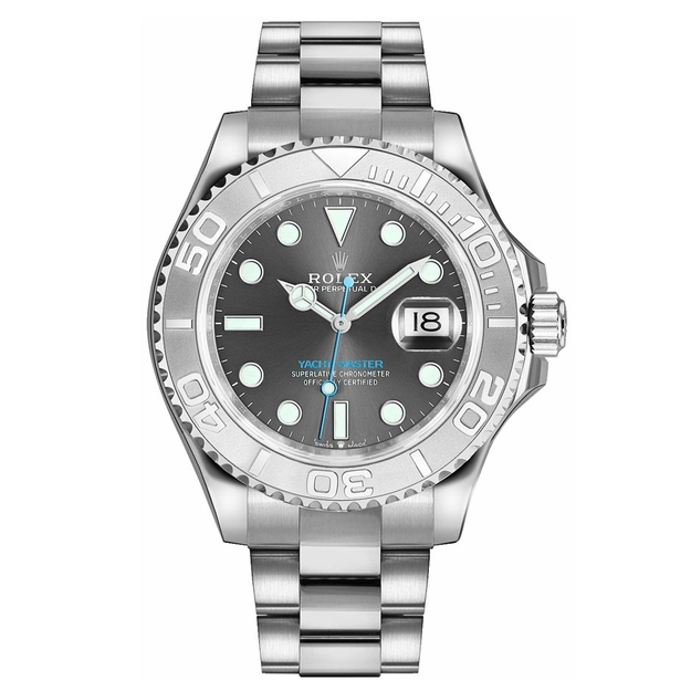 Rolex Yacht-Master 40 Platinum Bezel Men's Watch 126622-0001