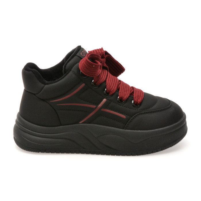Ghete GRYXX negre, 69917, din piele ecologica