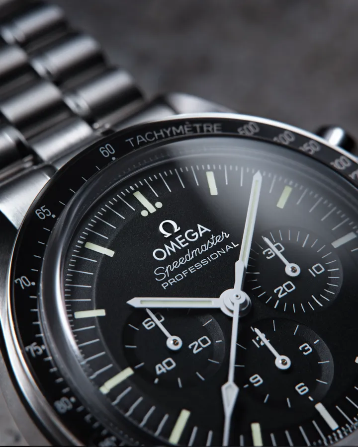 OMEGA SPEEDMASTER MOONWATCH PROFESSIONAL 42 MM, STEEL ON STEEL
