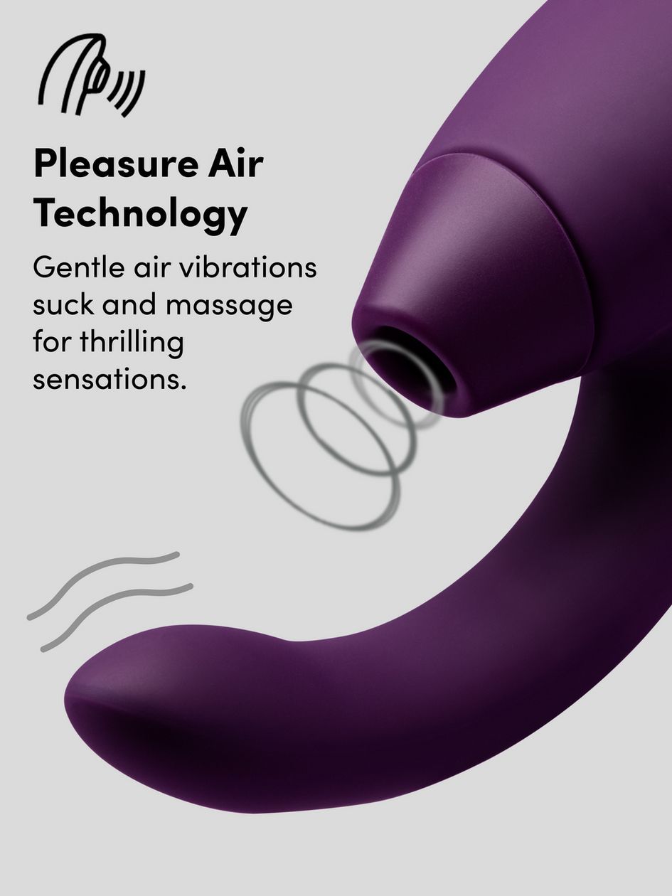 Womanizer X Lovehoney InsideOut Rechargeable G-Spot and Clitoral Stimulator