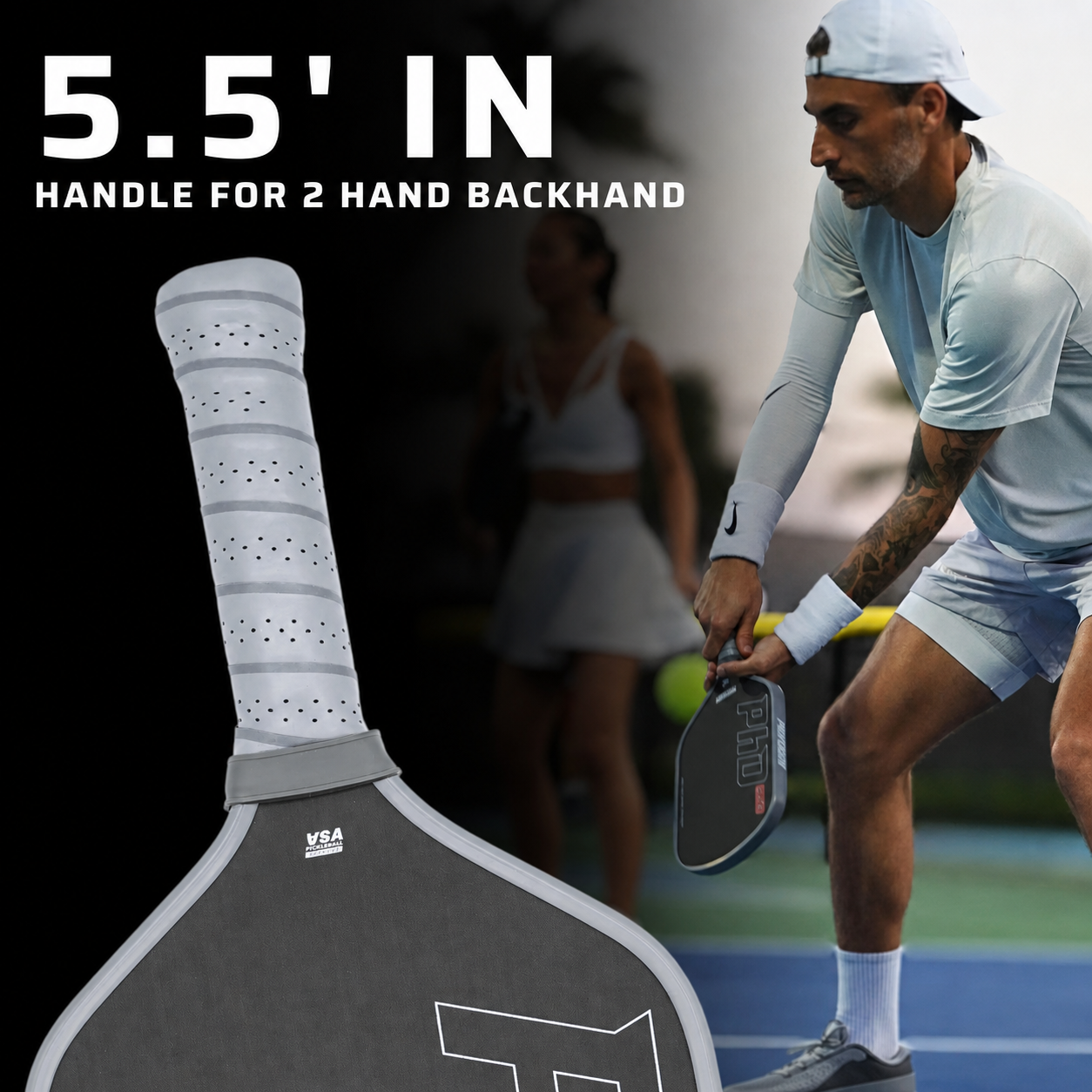 Spring Sale💥Buy 1 Get 1 Free💥PhD Raw Carbon Fiber Premium Pickleball Paddle Racket