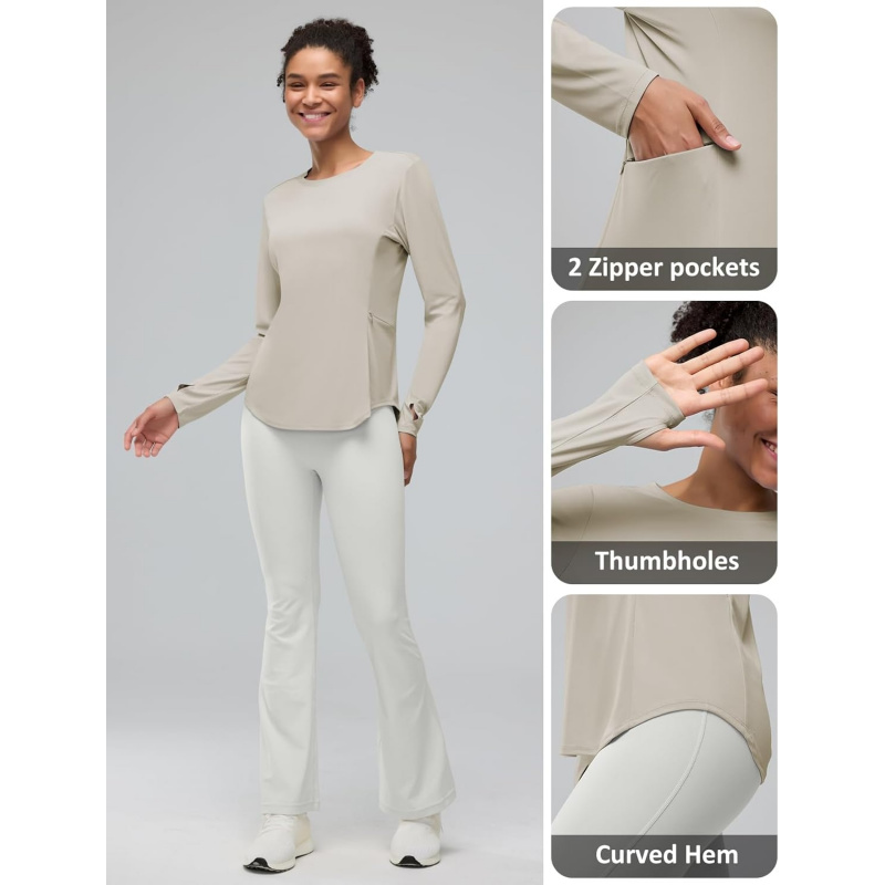 AURETOP Women's UPF 50+ Sun Protection Long Sleeve
