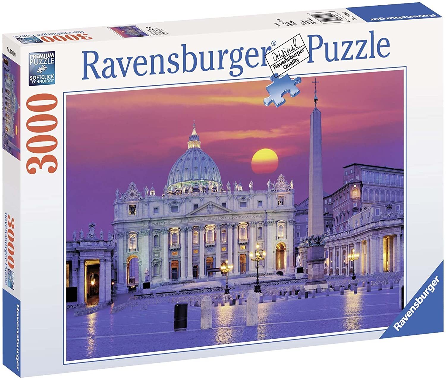 St. Peter's Basilica Rome 3000 Piece Puzzle