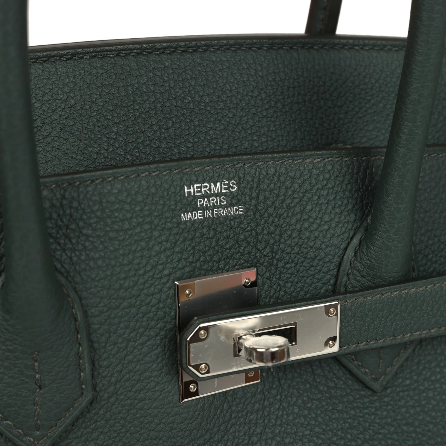 Hermes Birkin 35 Vert Mangrove Togo Palladium Hardware