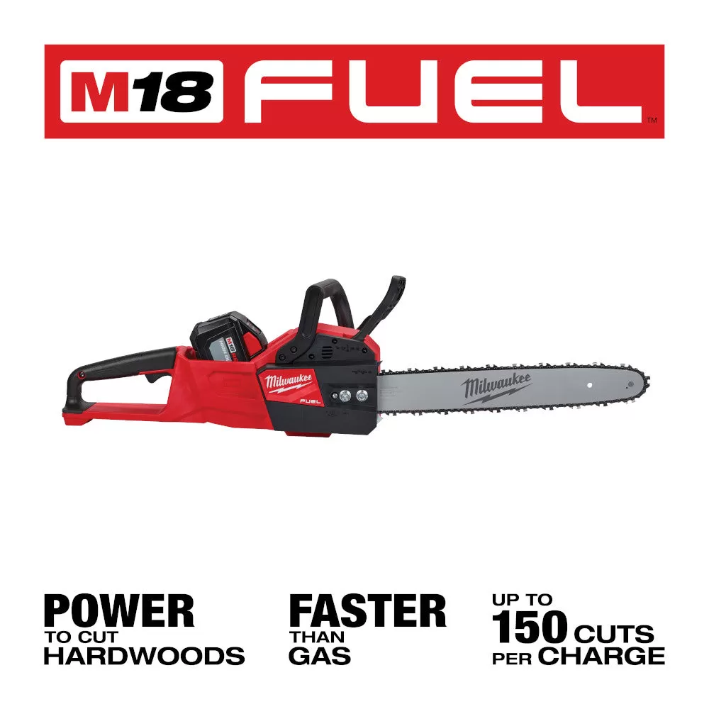 Milwaukee 2727-21HDHT M18 FUEL 18V 2 Tool Chainsaw/Pruning Saw Combo Kit