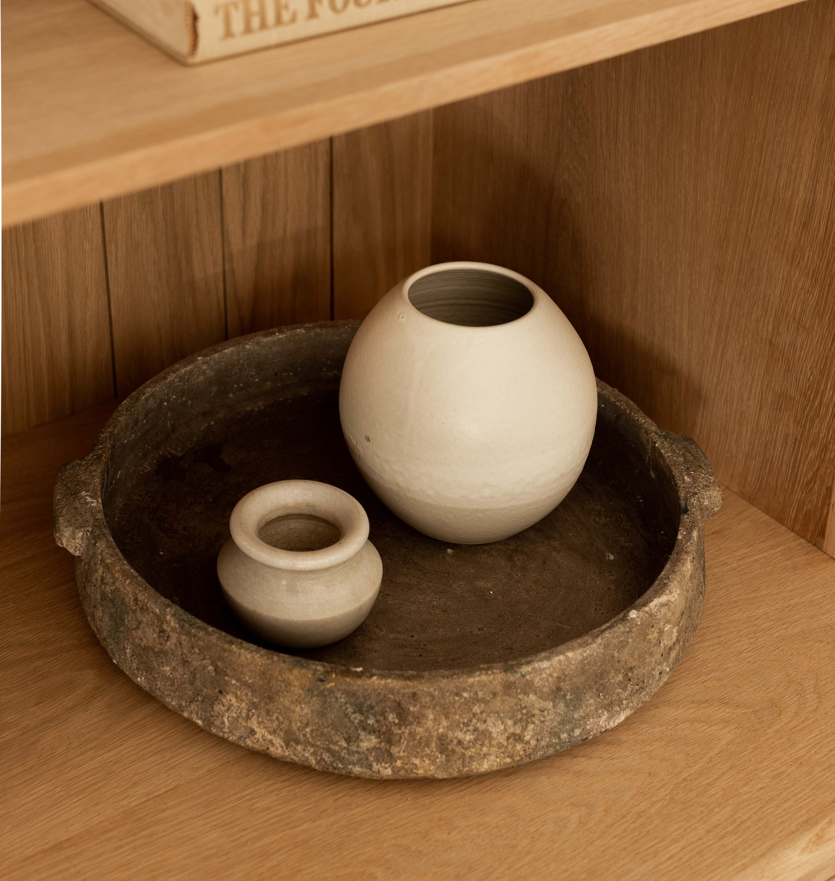 White Marble Vase
