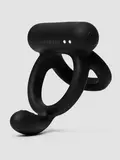 Closer Intimate Caress Rechargeable Taint Stimulation Cock Ring
