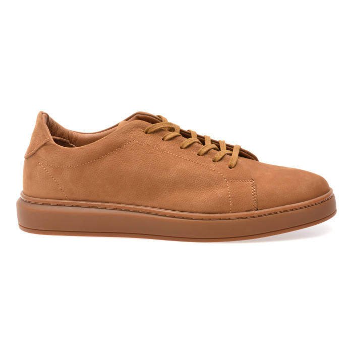 Pantofi sport BULLETTI maro, 7162, din piele naturala