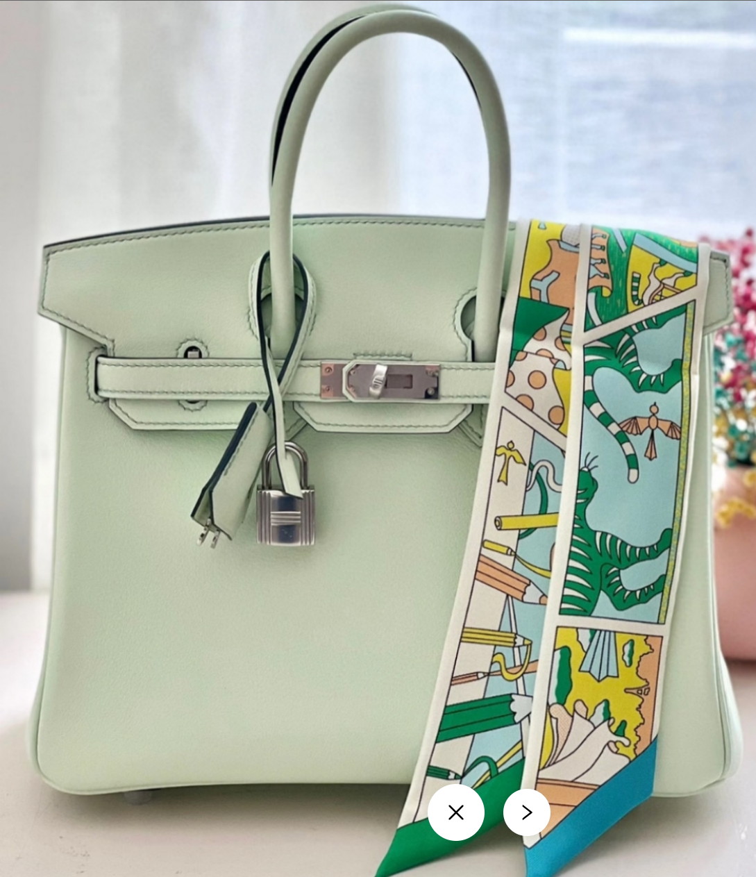 Brikin 35 Rose and Mint Green Custom