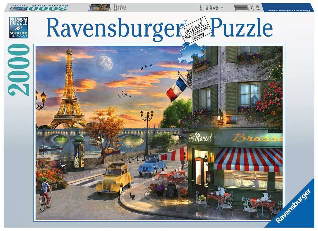 Paris Sunset 2000 Piece Puzzle