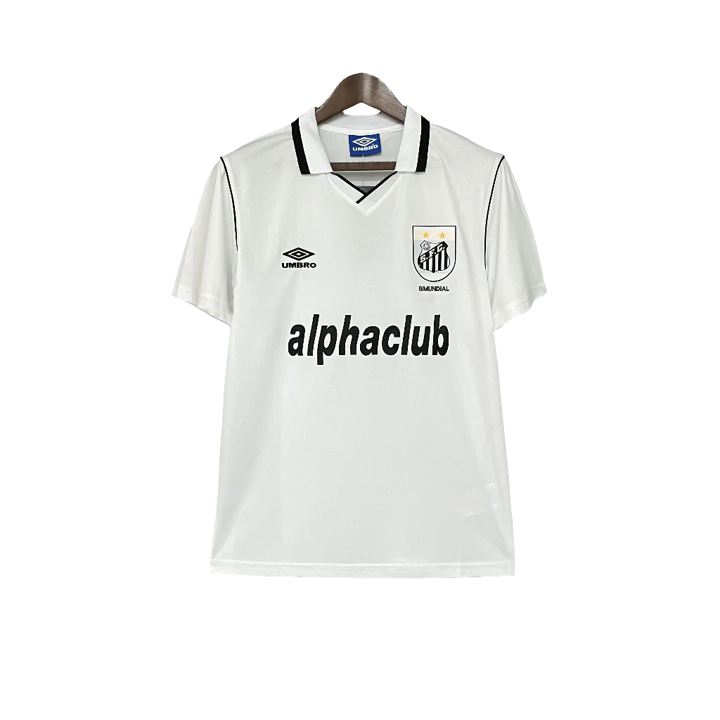 Santos 2001 I Home Jersey - Retro Version