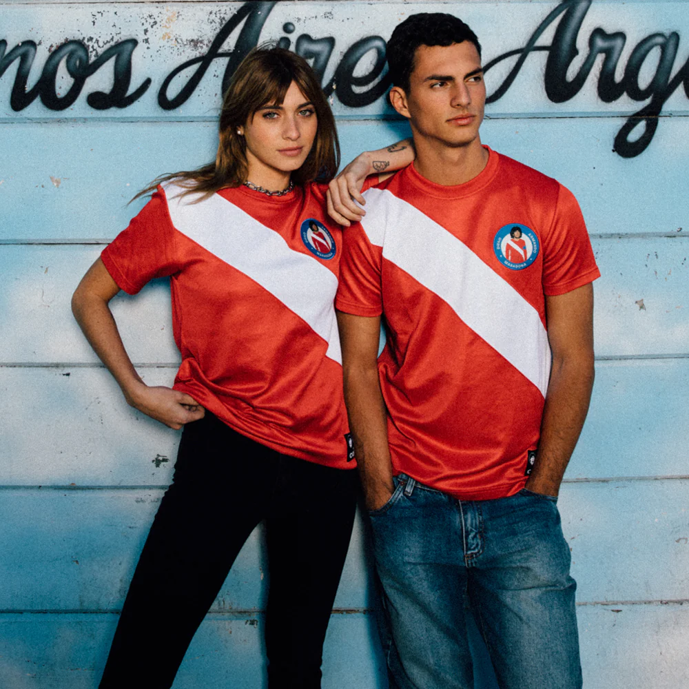 Maradona x COPA Argentinos Juniors 1976 Retro Football Shirt