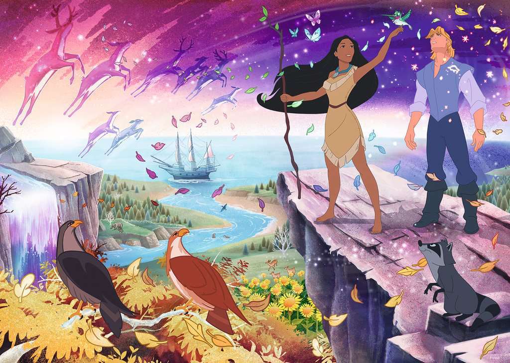 Collector's Edition Pocahontas 1000 Piece Puzzle
