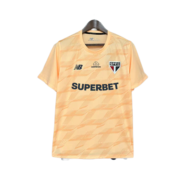 Sao Paulo 24/25 Training Jersey - Beige - All Sponsors - Fan Version