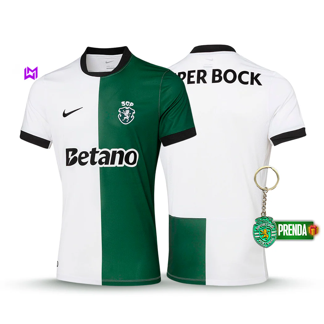 Camisola Sporting Stromp Quarto Equipamento 2025/26 - LAN?AMENTO! ????