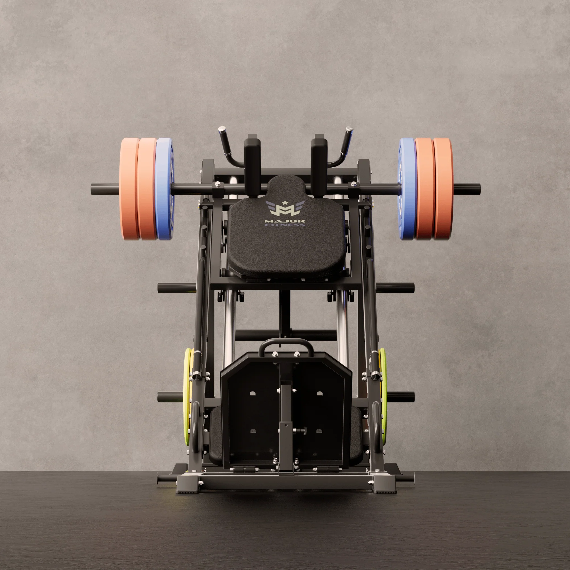 Major Fitness Leg Press Hack Squat Machine AH1