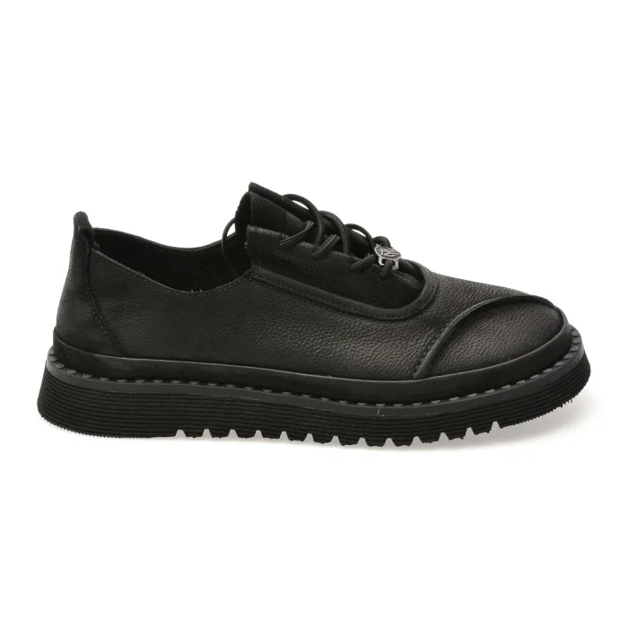 Pantofi GRYXX negri, 251KS59, din nabuc