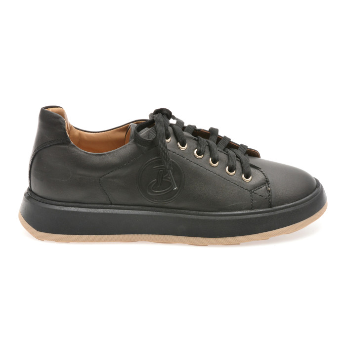 Pantofi sport FLAVIA PASSINI negri, T10, din piele naturala