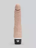 Lovehoney Silicone 7 Function Slim Realistic Dildo Vibrator 6.5 Inch