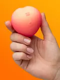 ROMP Pink Peach Rechargeable Clitoral Stimulator