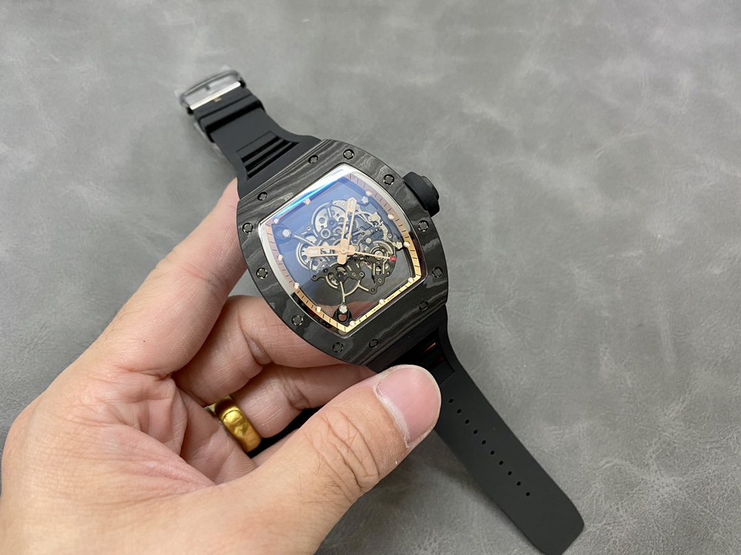 Richard Miller RM055 NTPT Carbon Fiber Black
