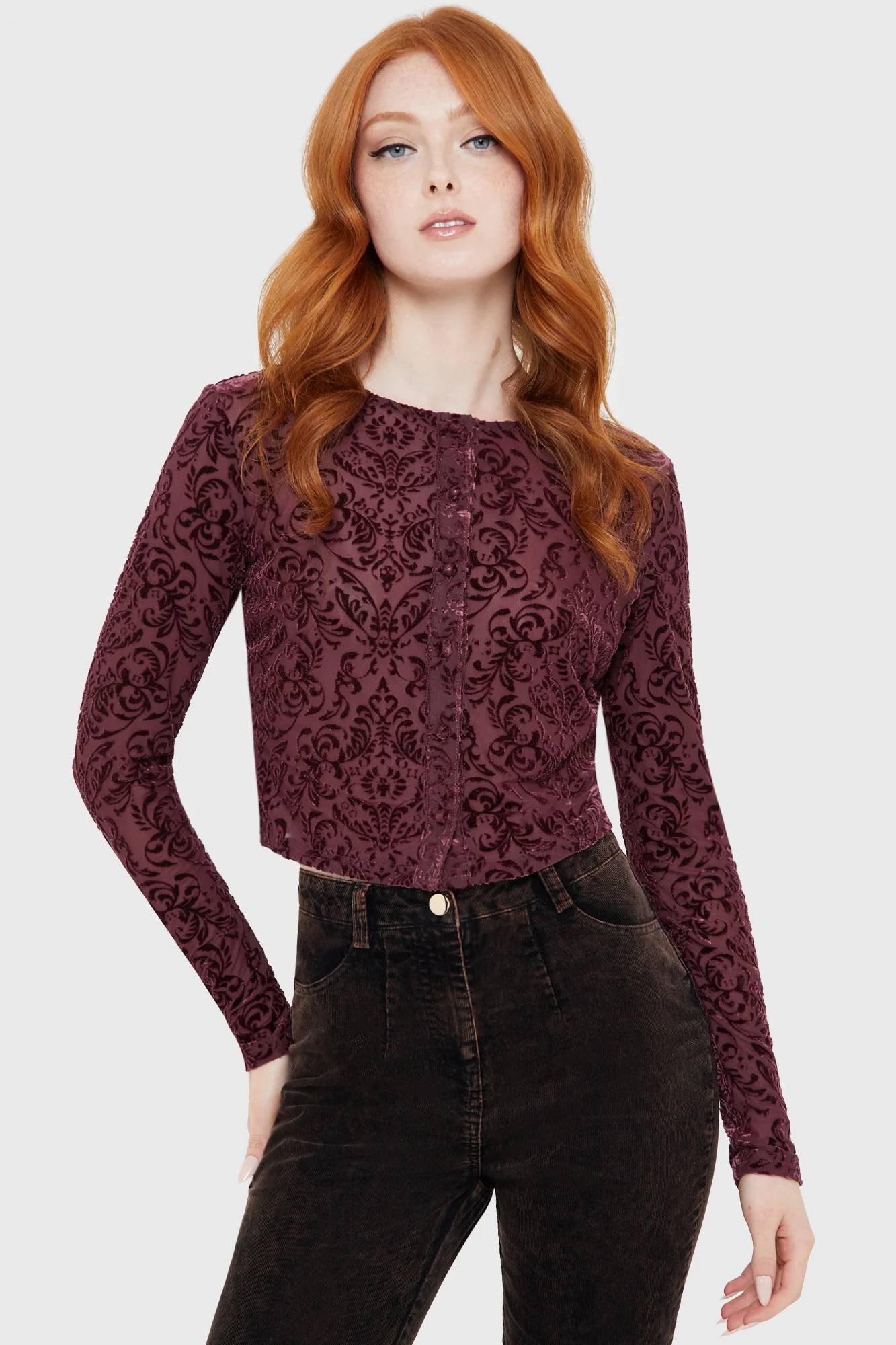 Gothic Loose Open‑Front Long Knit Cardigan Sweater