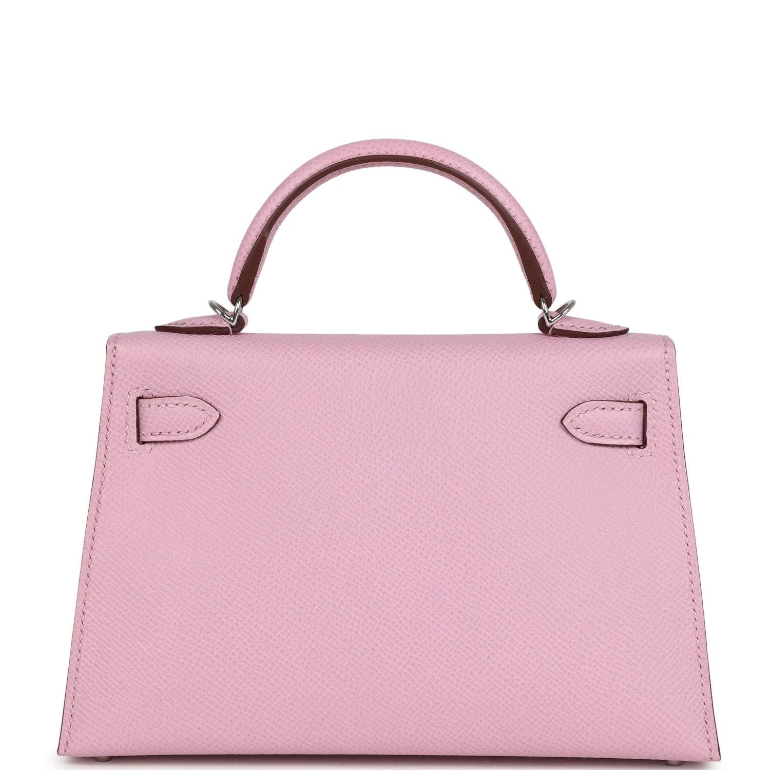 Hermes Kelly Sellier 20 Mauve Sylvestre Epsom Palladium Hardware