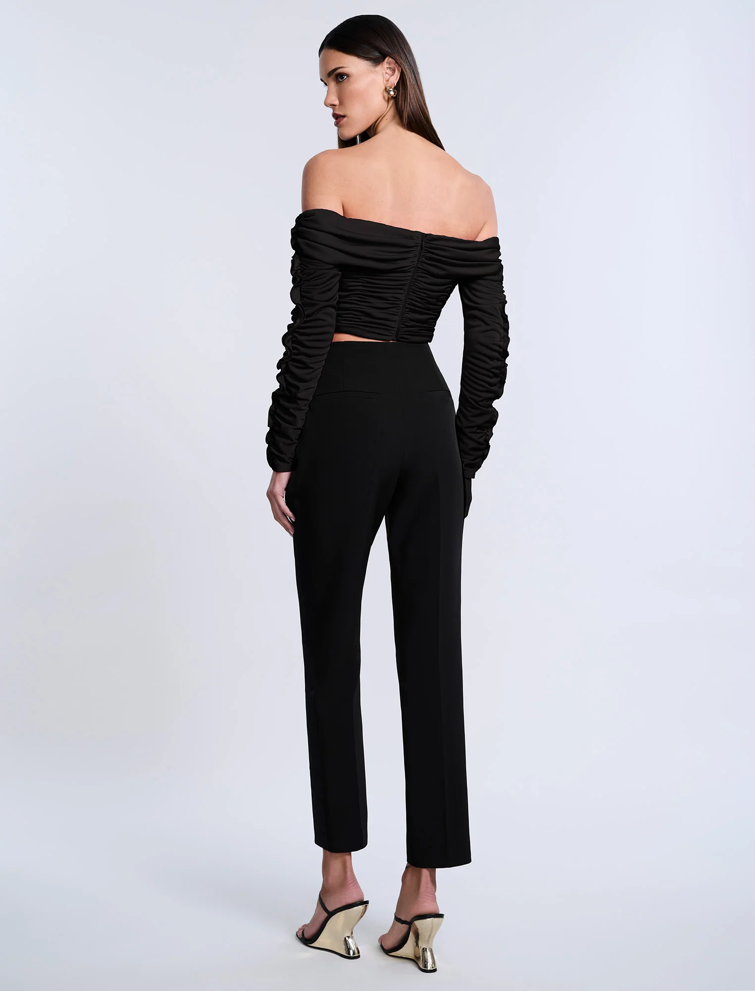 Lettuseruffle Off Shoulder Top