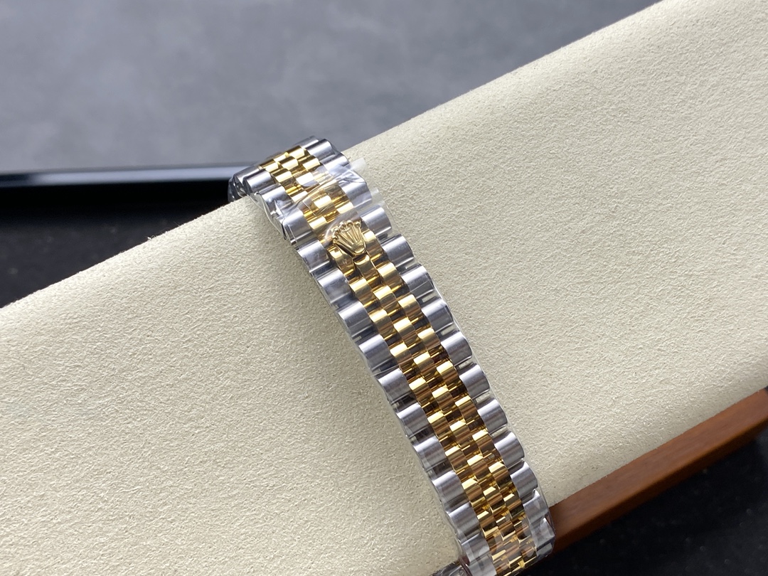 Rolex Datejust 31mm Stainless Steel and Yellow Gold 278273 0022 Grey Diamond Jubilee