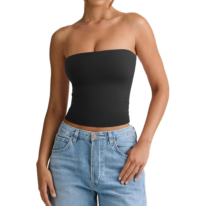 AURETOP Padded Tube Top with Built-in Bra