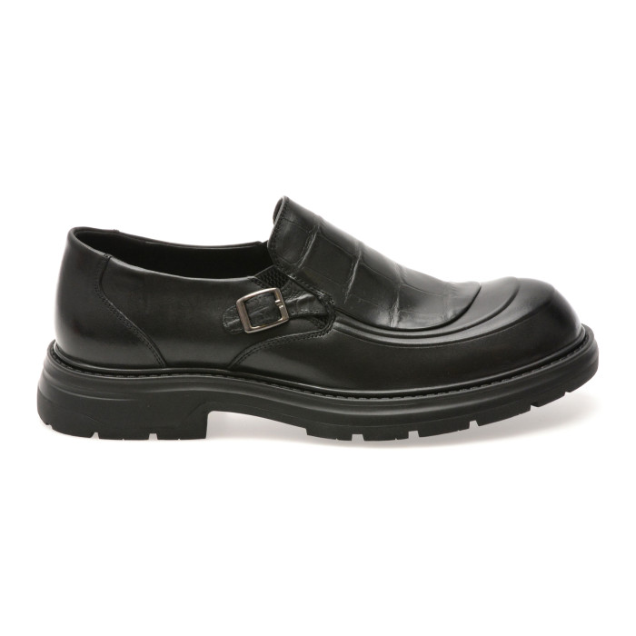 Pantofi GRYXX negri, 56517, din piele naturala