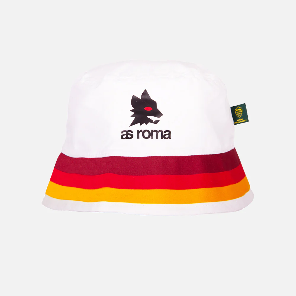 AS Roma Stripes Bucket Hat
