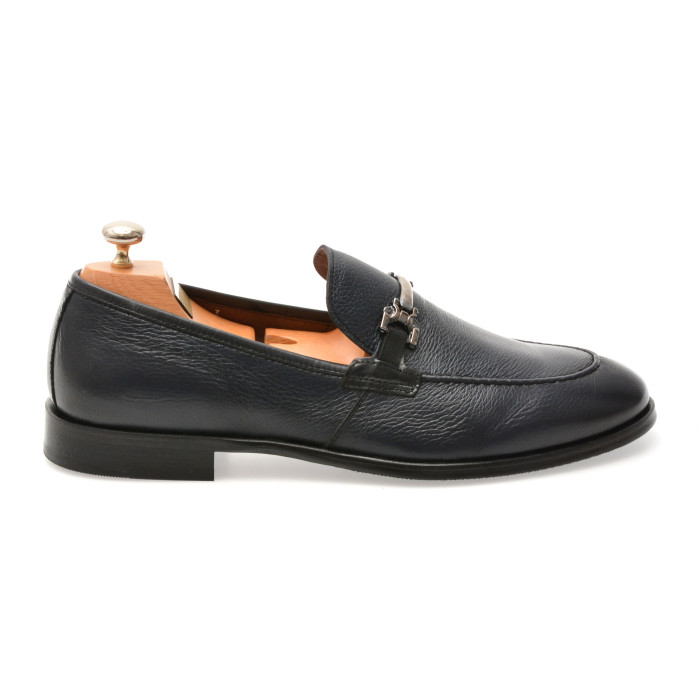Mocasini eleganti LE COLONEL bleumarin, 65917, din piele naturala