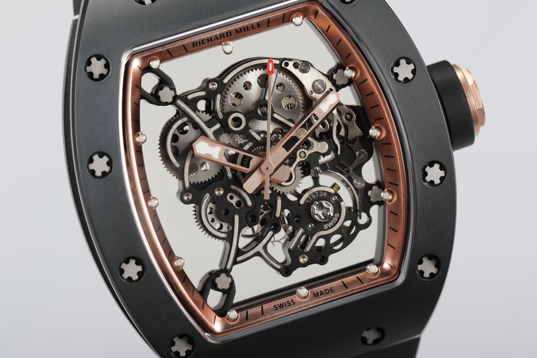 Richard Mille RM 055 Bubba Watson Transparent Dial 50 mm