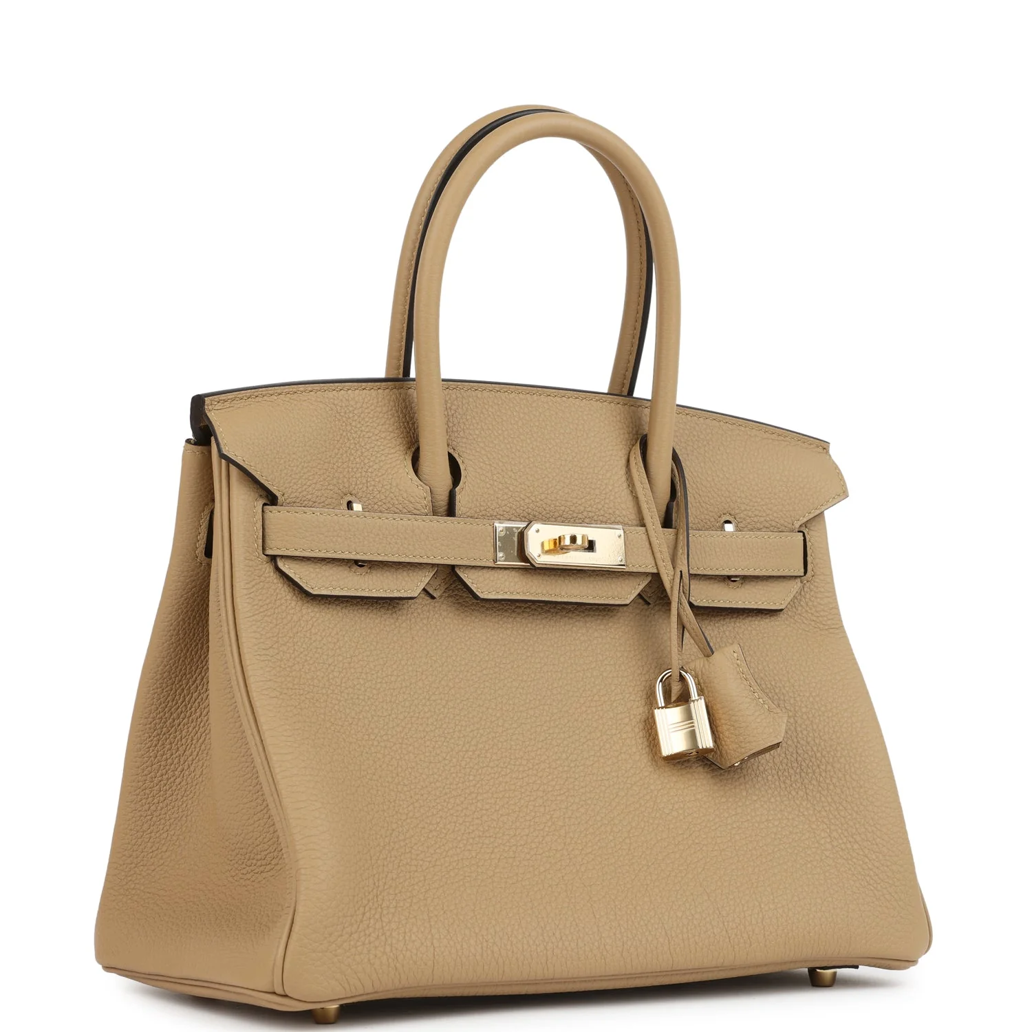 Hermes Birkin 30 Poussiere Togo Permabrass Hardware