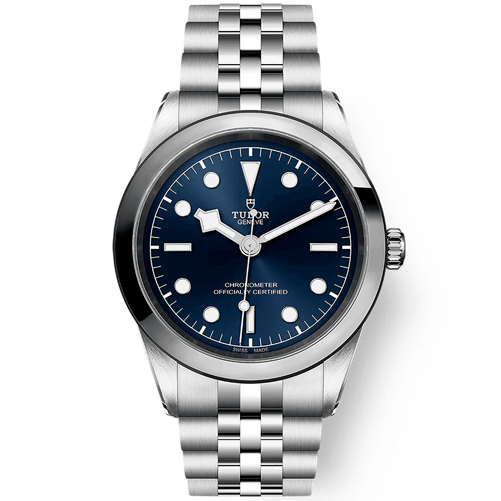 【Super Clone】TUDOR Black Bay 41mm Blue Dial Men's Five-Link Bracelet Automatic Watch M79680-0002