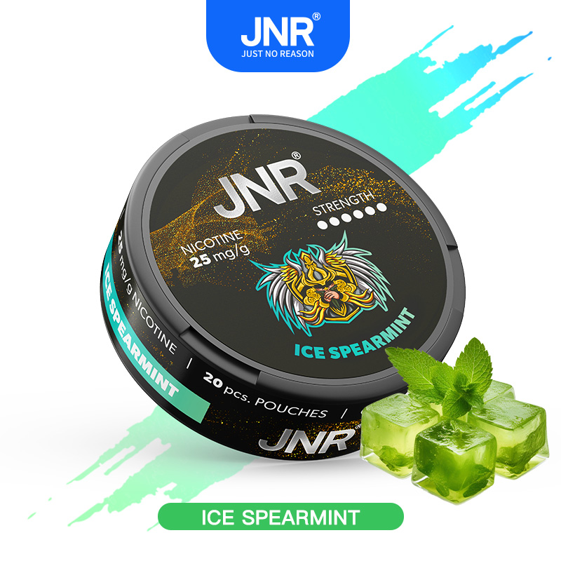 lce Spearmint -JNR Nicotine Pouches 25mg Nic