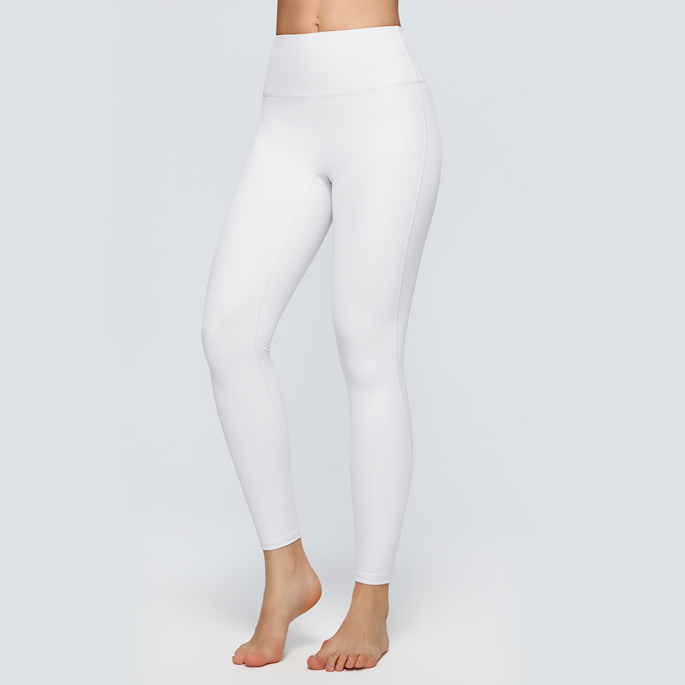 Women's brushed, non-sticky yoga pants, stretchy, quick-drying, tight-fitting, butt-lifting, comfortable, and easy to wear.