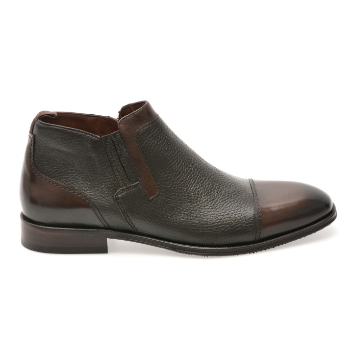 Ghete elegante LE COLONEL maro, 484100, din piele naturala