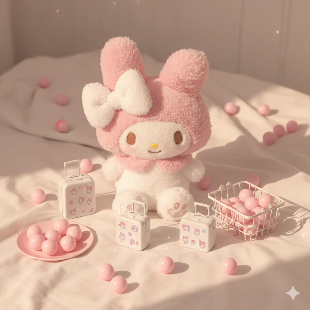 A-【Sanr,io】Lucky Scoop Suitcase Set – 14