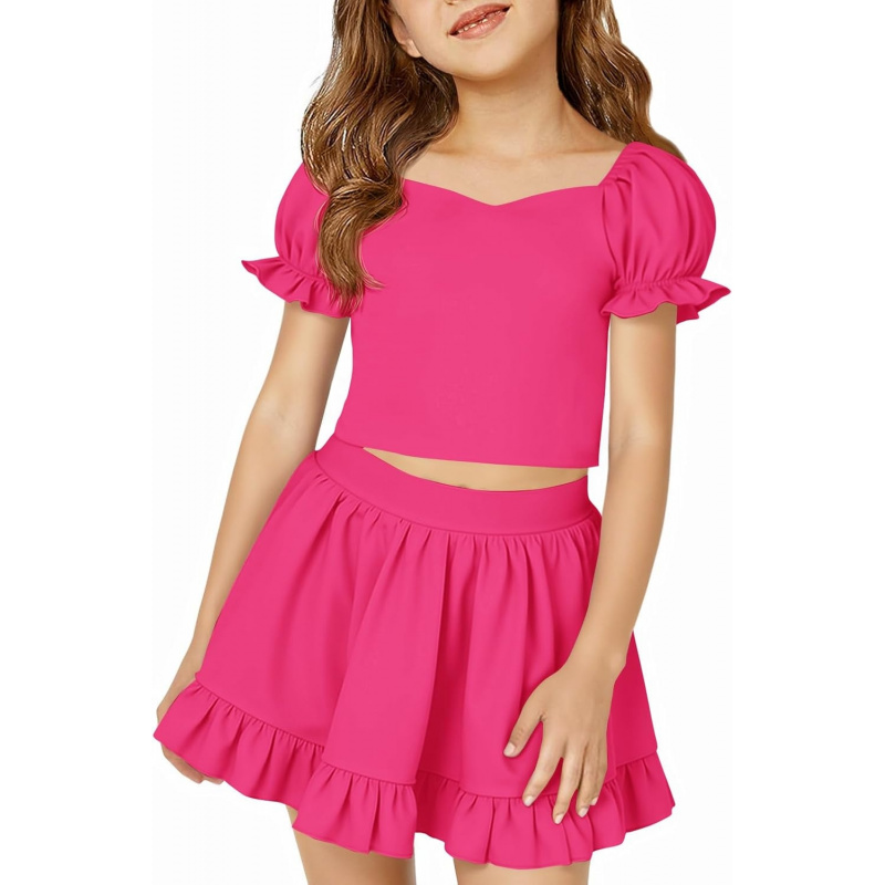Girls Skirt Set