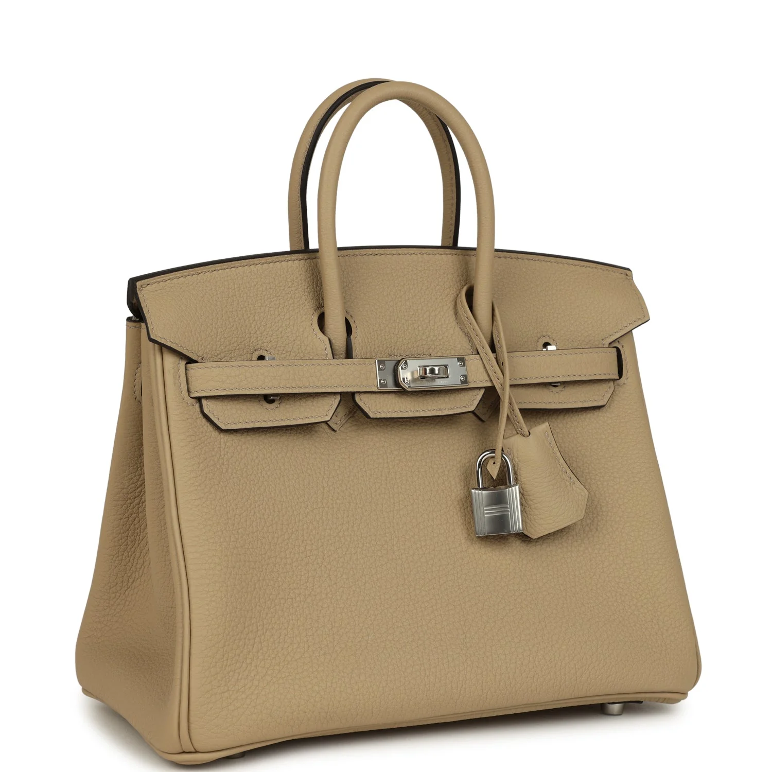 Hermes Birkin 25 Trench Togo Palladium Hardware