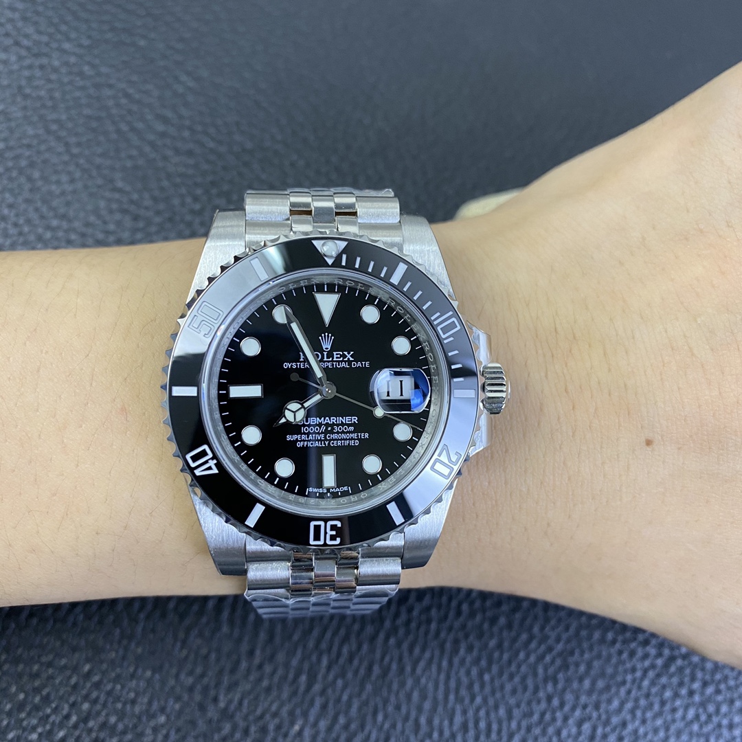 Rolex Submariner 116610 Jubilee Bracelet 40mm Black Dial Men's Diver
