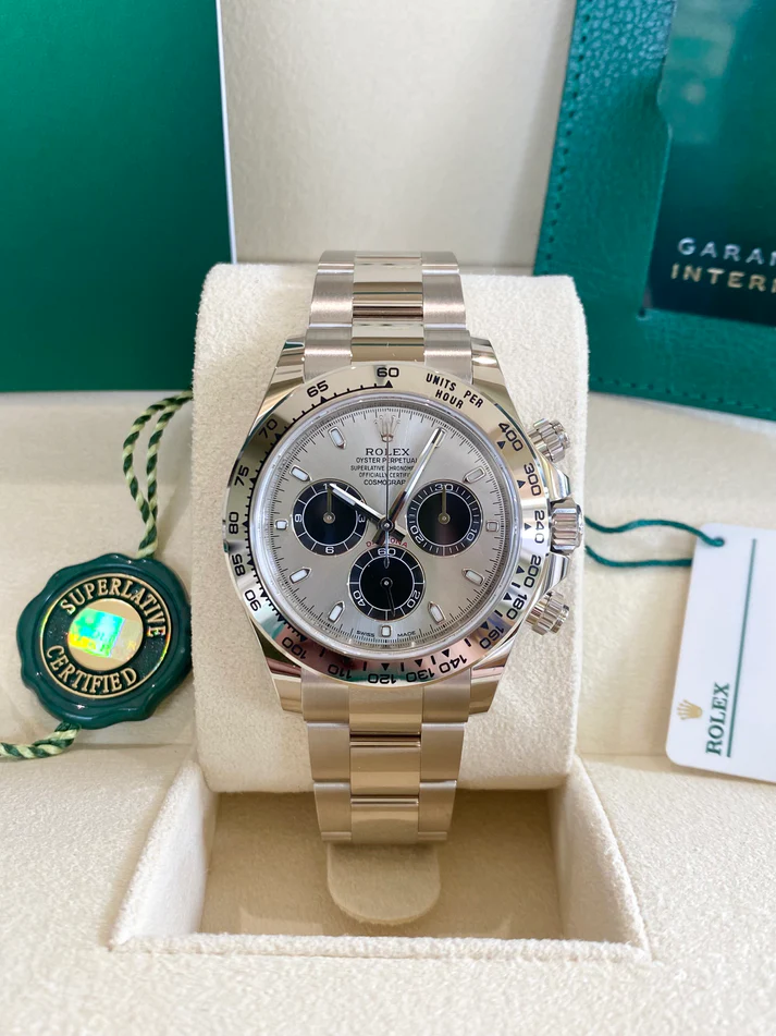 Rolex Daytona Steel Dial with Black Subdials 40mm 116509