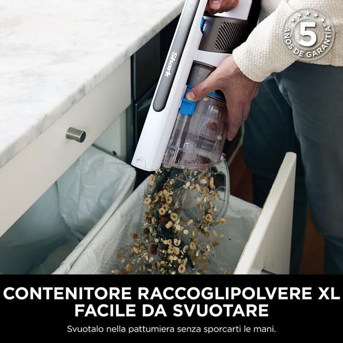 SHARK - Scopa CORDLESS STICK VACUUM POWERPRO PET-Bianco / Grigio