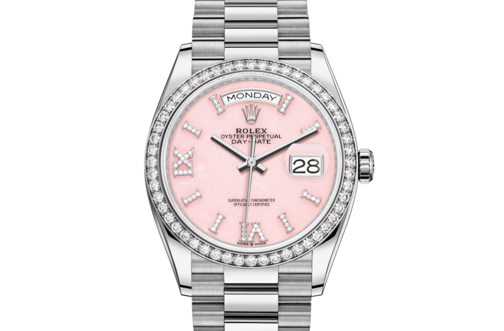 LadyRolex DAY-DATE 36，128349RBR