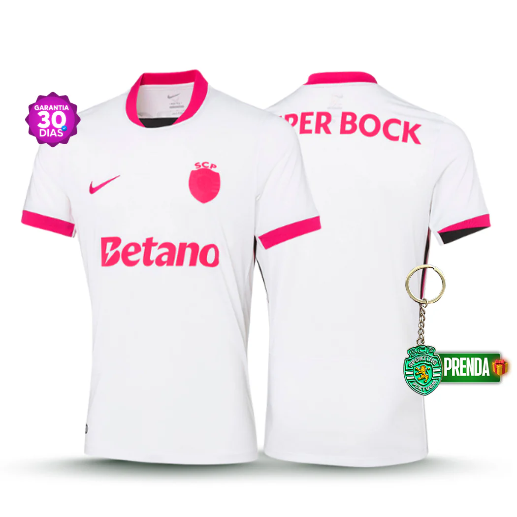 Camisola Sporting PINK OCTOBER rosa 2025/26 - LAN?AMENTO ??