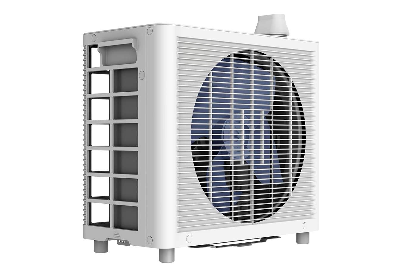 PortaSplit-E Mobile Klimaanlage,Kühlen A++/Heizen A+, 12000 BTU 3,5kW,Mini-Split-Klimaanlage, Farbe Pfirsich,für Räume bis zu 42 m² / 105 m³, nur 39 dB(A) im Silent-Modus [Energieklasse A++]（Die Montagehalterung wird mitgeliefert.）